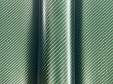 Load image into Gallery viewer, WRPD. Twill Weave Midnight Green Carbon Fibre Wrap
