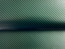 Load image into Gallery viewer, WRPD. Twill Weave Midnight Green Carbon Fibre Wrap
