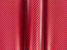 Load image into Gallery viewer, WRPD. Twill Weave Light Red Carbon Fibre Wrap
