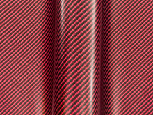 Load image into Gallery viewer, WRPD. Twill Weave Red Carbon Fibre Wrap

