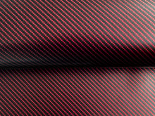 Load image into Gallery viewer, WRPD. Twill Weave Midnight Red Carbon Fibre Wrap
