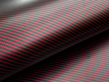 Load image into Gallery viewer, WRPD. Twill Weave Midnight Red Carbon Fibre Wrap
