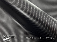 Load image into Gallery viewer, WRPD. Twill Weave Black Carbon Fibre Wrap
