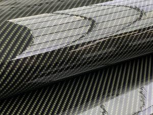 WRPD. Twill Weave Khaki Carbon Fibre Wrap