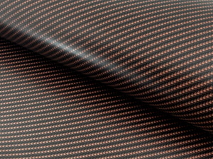 WRPD. Twill Weave Midnight Peach Carbon Fibre Wrap