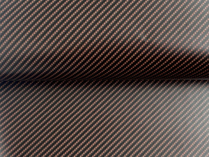 WRPD. Twill Weave Midnight Peach Carbon Fibre Wrap