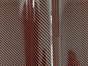 WRPD. Twill Weave Peach Carbon Fibre Wrap