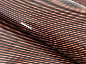 WRPD. Twill Weave Peach Carbon Fibre Wrap