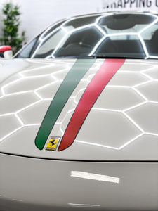 Ferrari 458 Spider - Italian Stripe kit