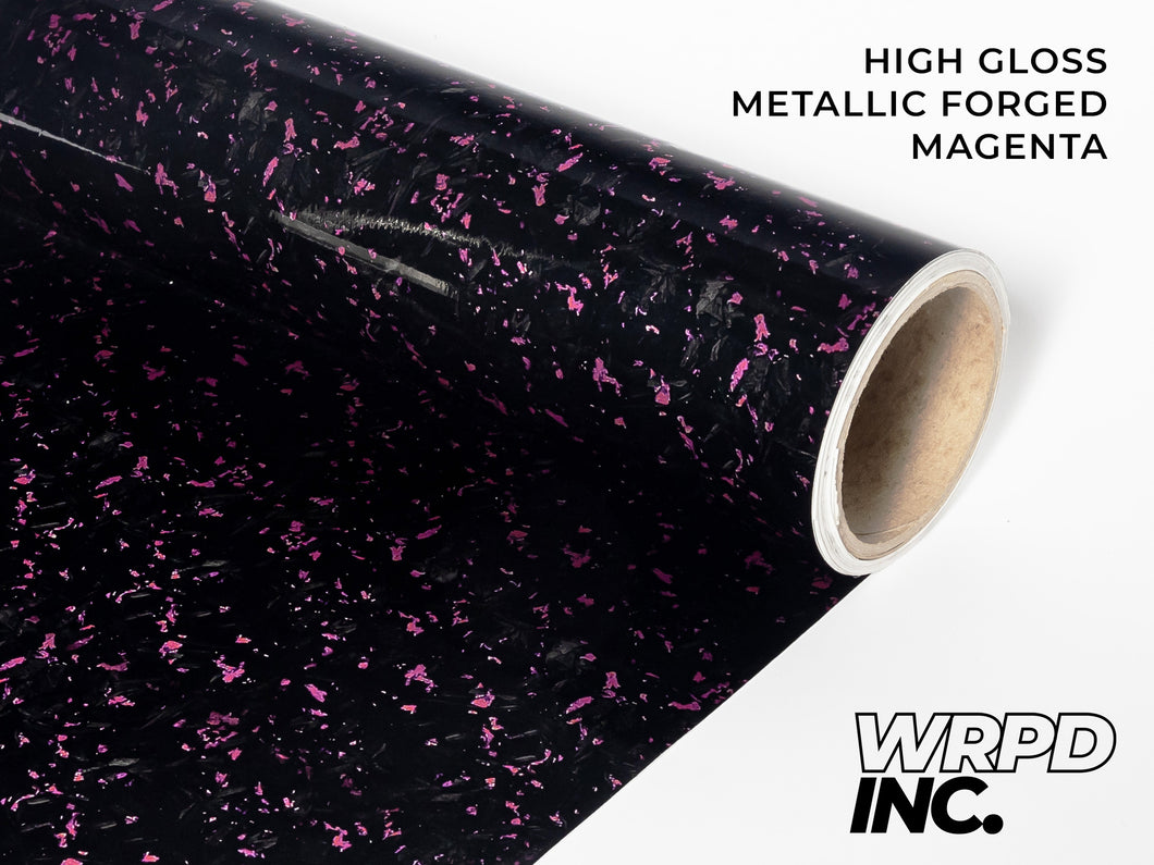 WRPD. Metallic Forged Carbon - Magenta
