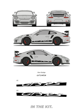 Load image into Gallery viewer, Porsche GT3RS Decals
