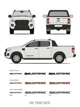 Load image into Gallery viewer, Ford Ranger Wildtrak Decals
