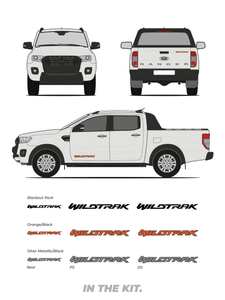 Ford Ranger Wildtrak Decals