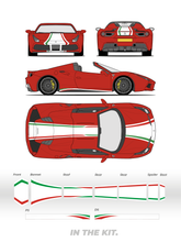 Load image into Gallery viewer, Ferrari 488 Spider Pilote Stripe Kit
