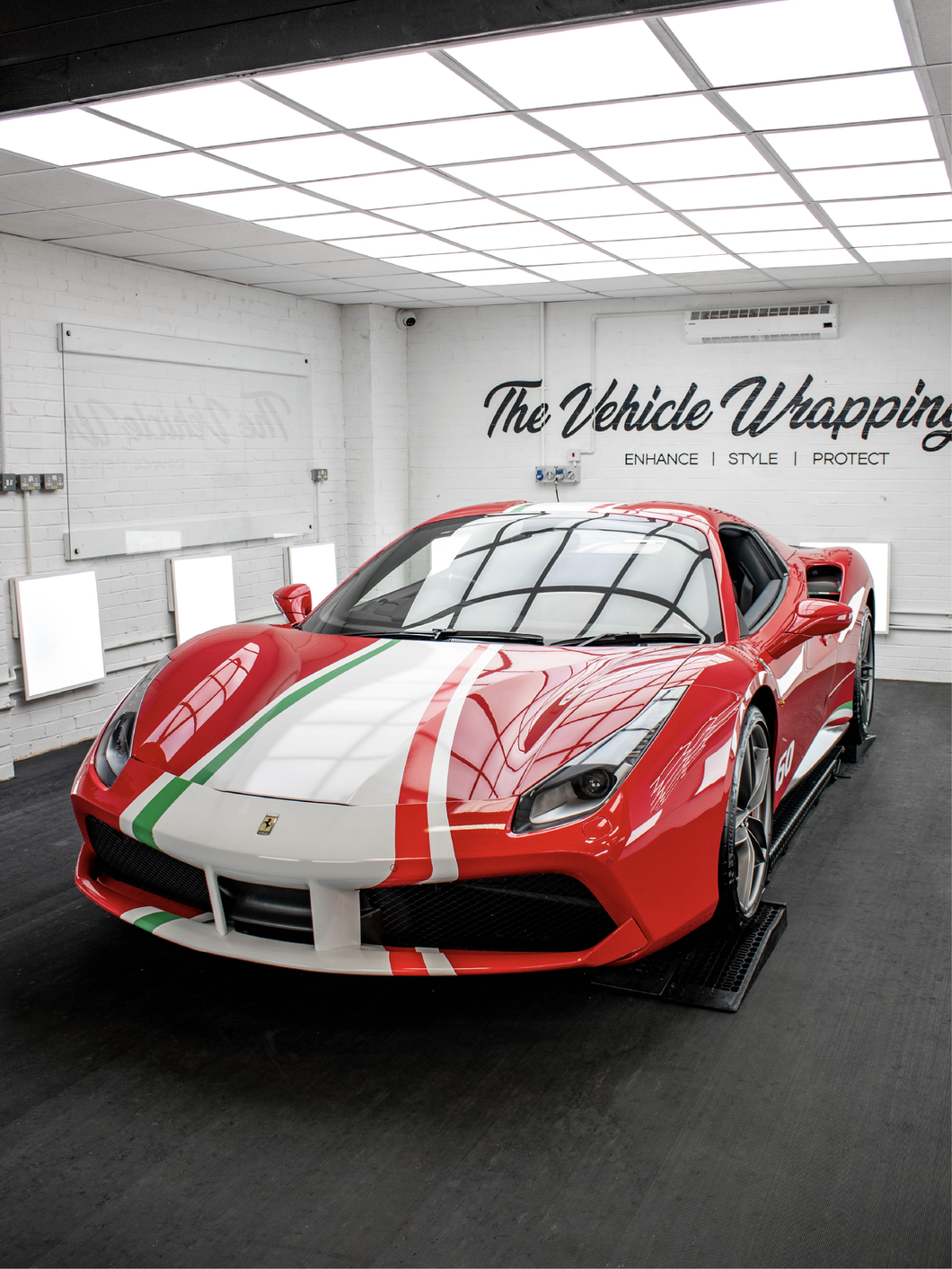 Ferrari 488 Spider Pilote Stripe Kit