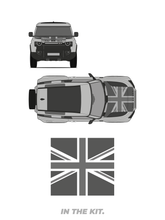 Load image into Gallery viewer, Union Jack Defender Bonnet - Clear Print

