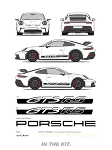 Porsche 992 GT3RS Decals
