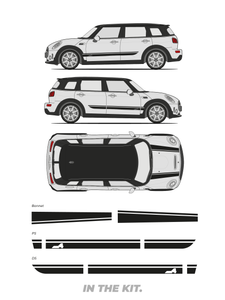 Mini Clubman ALL4 Stripe Kit