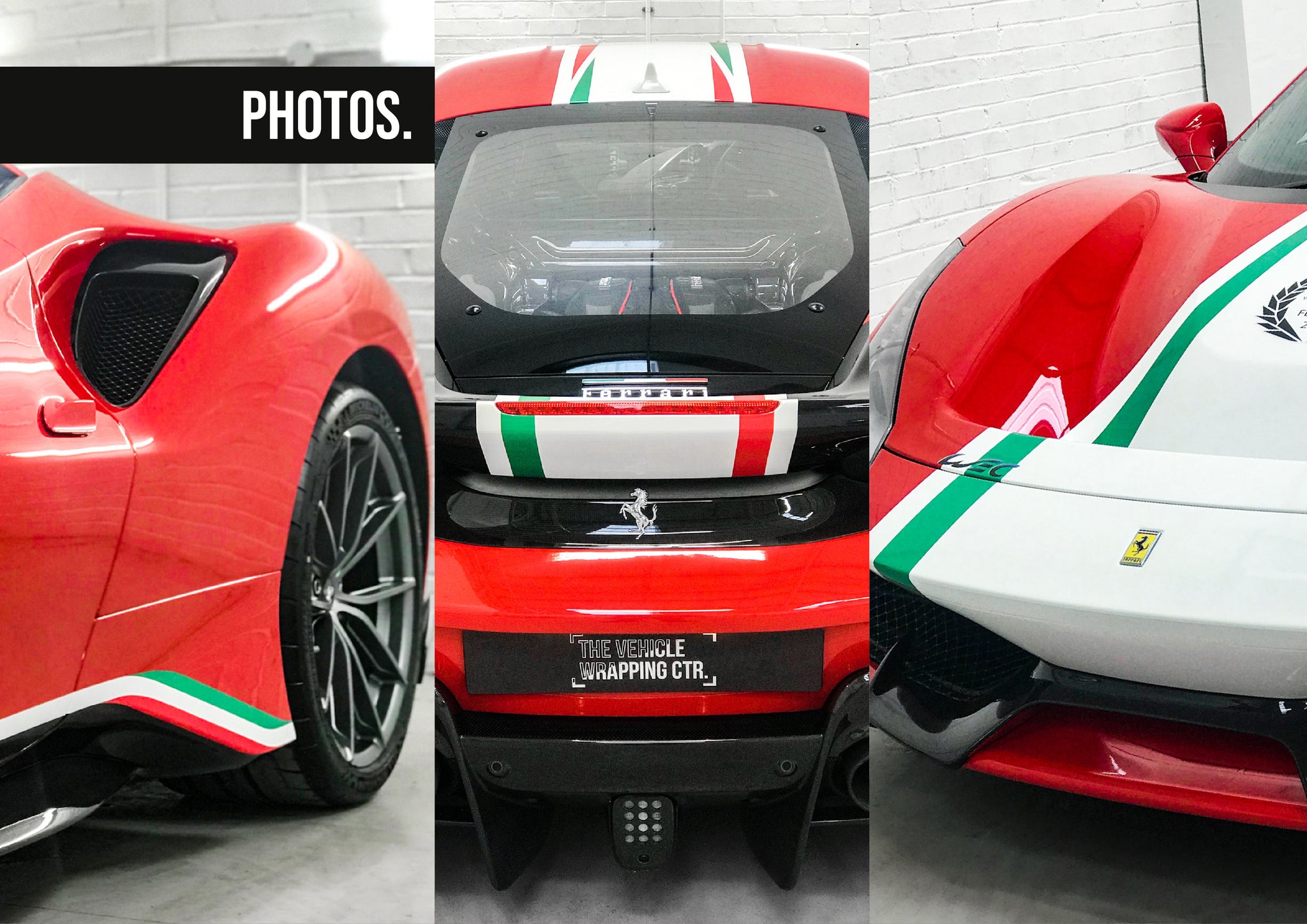 Wrapping Studio - Car Wrapping prototype Ferrari 488 Pista