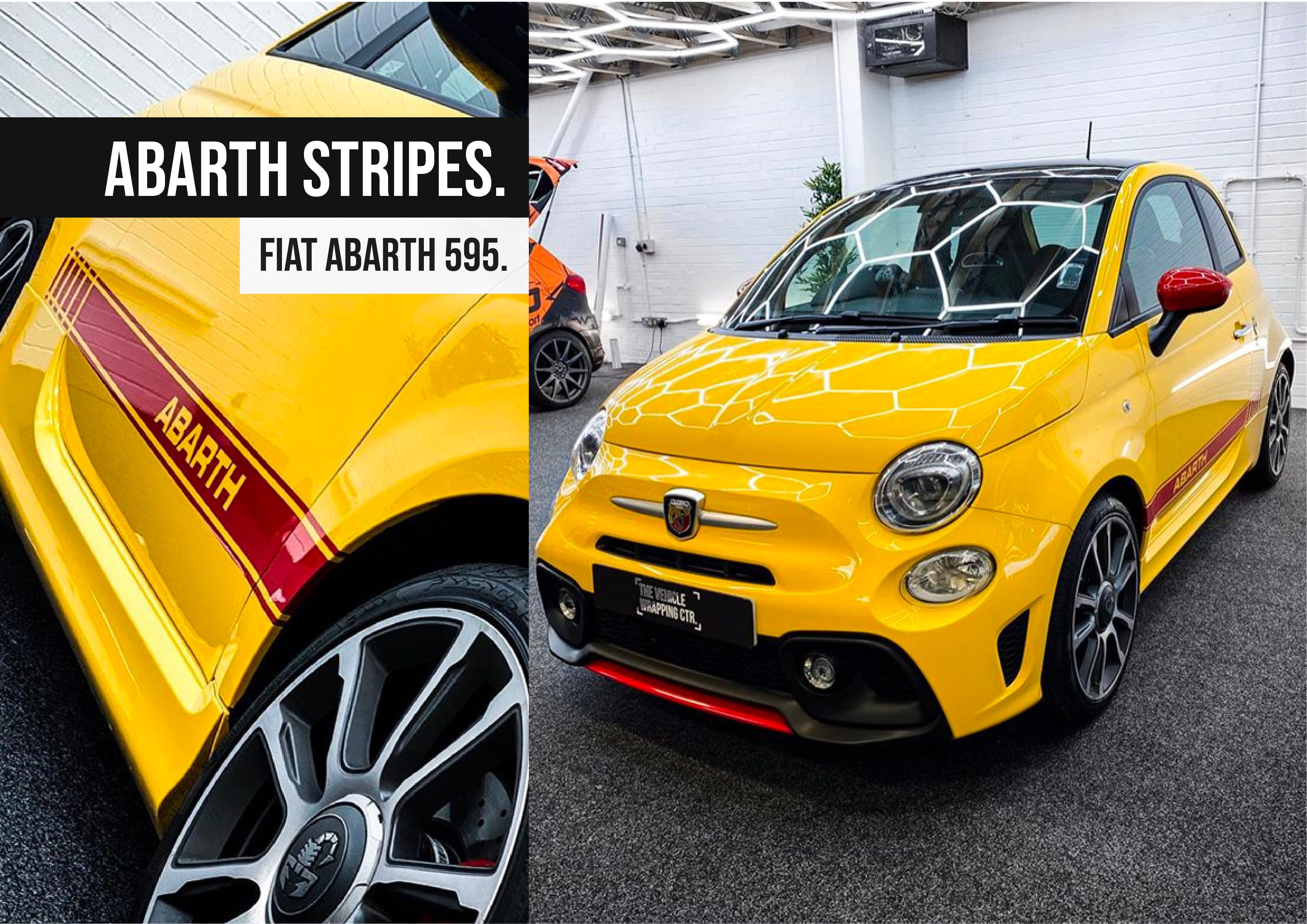 Abarth stripes store