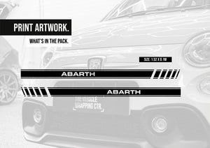Fiat Abarth 595 Stripe kit