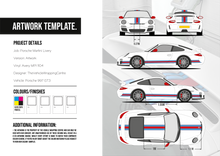 Load image into Gallery viewer, Porsche 997 GT3 Martini Stripe Kit
