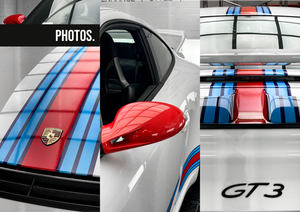 Porsche 997 GT3 Martini Stripe Kit