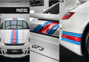 Porsche 997 GT3 Martini Stripe Kit