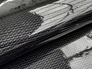 WRPD. Fishtail Black Carbon Fibre Wrap