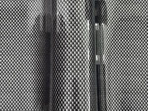 WRPD. 1 x 1 Twill Weave Grey Carbon Fibre Wrap
