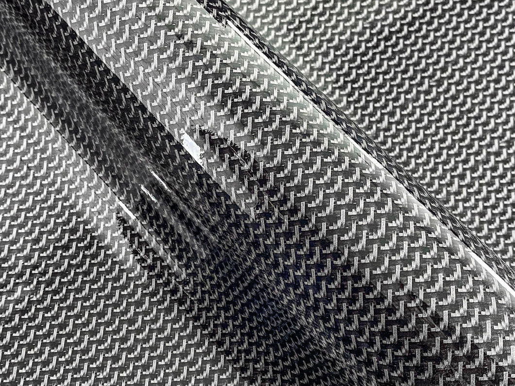 1.5 x 1.5m - WRPD. Fishtail Grey Carbon Fibre Wrap (SALE)