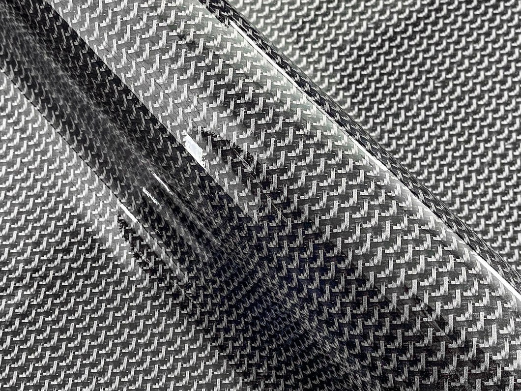 1.5 x 1.5m - WRPD. Fishtail Grey Carbon Fibre Wrap (SALE)