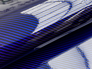 WRPD. Twill Weave Midnight Blue Carbon Fibre Wrap