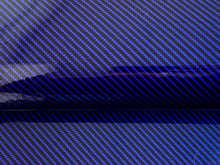 Load image into Gallery viewer, WRPD. Twill Weave Midnight Blue Carbon Fibre Wrap
