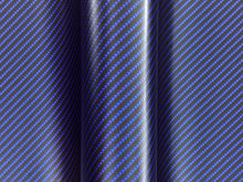 Load image into Gallery viewer, WRPD. Twill Weave Midnight Blue Carbon Fibre Wrap
