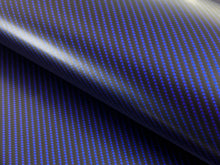 Load image into Gallery viewer, WRPD. Twill Weave Midnight Blue Carbon Fibre Wrap
