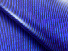 Load image into Gallery viewer, WRPD. Twill Weave Light Blue Carbon Fibre Wrap
