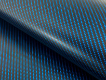 Load image into Gallery viewer, WRPD. Twill Weave Midnight Teal Carbon Fibre Wrap
