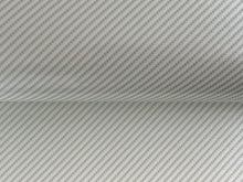 Load image into Gallery viewer, 1.5m x 0.85m - WRPD. Gloss Twill Weave White Carbon Fibre Wrap (SALE)
