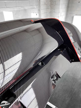 Load image into Gallery viewer, WRPD. Mirrored (Width) Twill Weave Black Carbon Fibre Wrap
