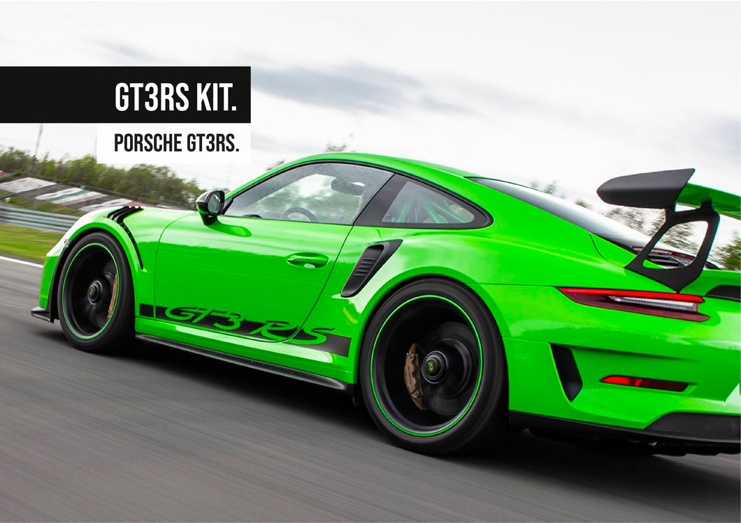 Porsche GT3RS Decals