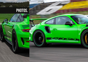Porsche GT3RS Decals