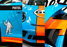 Load image into Gallery viewer, Porsche GT3 Gulf Livery Kit
