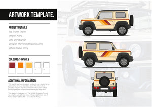 Suzuki Jimny Stripe Kit