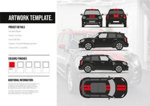 Mini Countryman Stripe Kit
